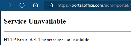 pontustestad's tweet photo. @MSFT365Status M365 Admin Center Down for us (UK South). https://t.co/UB1uYN163I