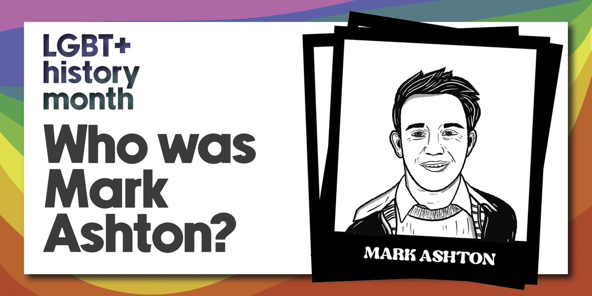 This #LGBTHistoryMonth we are reflecting on the life of Mark Ashton. 

Born in Oldham before moving to Northern Ireland, Mark was a dedicated gay rights activist and co-founder of the Lesbian and Gays Support the Miners group.