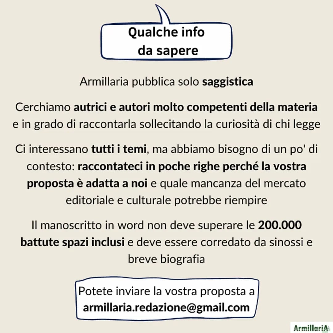ArmillariaEd's tweet photo. ⚠️VALUTIAMO NUOVE PROPOSTE ⚠️⁣⁣
⁣⁣
Istruzioni nelle immagini.
⁣⁣
➡️ L'indirizzo email a cui mandare le proposte è armillaria.redazione@gmail.com⁣⁣
⁣ https://t.co/hcPH3bmXWq