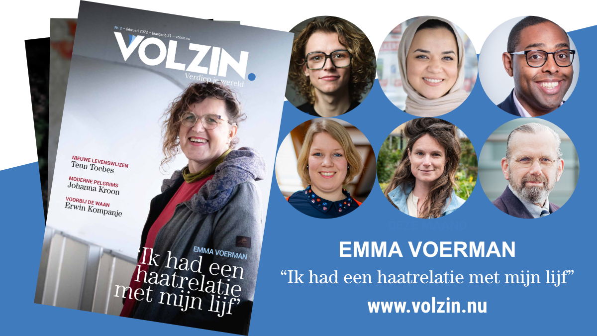 Volzin's tweet photo. De nieuwe Volzin valt deze dagen bij abonnees weer op de mat! Deze maand met o.a. @emmaspreekt @Dave_Ensberg @TabithavKrimpen @HajarFallah @tasmedes @SophieMantel @GrootGer @TeunToebes en vele anderen. Neem een kijkje op https://t.co/5bXFuTLdxW #zingeving #volzin https://t.co/ZgPGEY3P5c