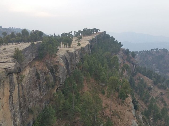 Advpakistan1's tweet photo. Panjpeer Rocks is a tourist attraction. It is located in Union Council Narar of Tehsil Kahuta, about 70 km away from the capital Islamabad. It is a beautiful and eye catching hill station.
#panjpeerrocks #hillstation #mountains #trees #touristattraction #NaturalBeauty #Pakistan https://t.co/IFCPU3qTL1