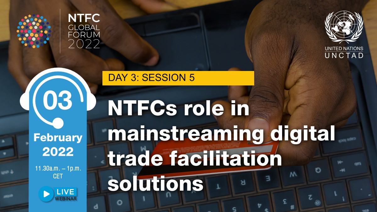 Technology bolsters #TradeFacilitation with innovation and efficiency.

The global #NTFCforum hears how countries integrate digital tools to reduce time-consuming formalities and paper-based procedures for customs clearance.

More on the forum: bit.ly/NTFCforum2022