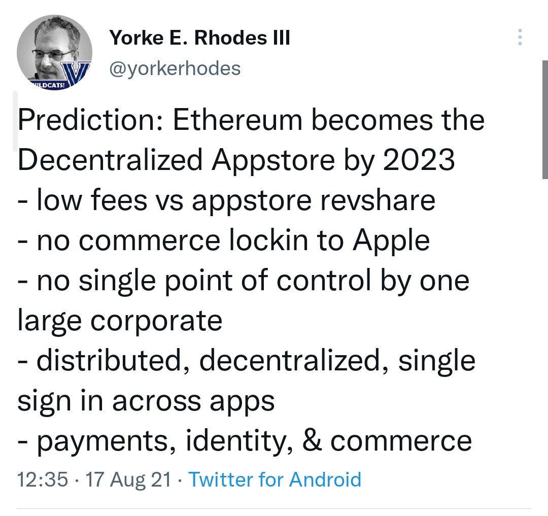 RT @Blockworks_: Microsoft’s Blockchain Director on Ethereum’s future https://t.co/bb1tohCss2