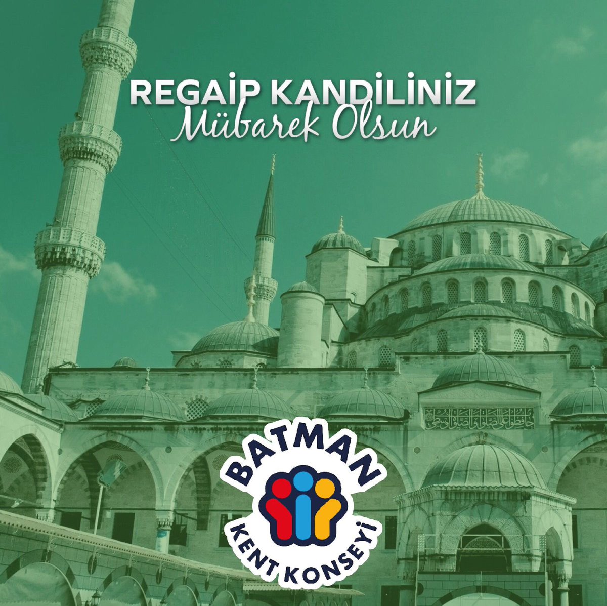 Mübarek üç ayların müjdecisi #RegaipKandili'mizin tüm İslam alemine birlik, beraberlik, sevgi, barış ve kardeşlik getirmesini dileriz.