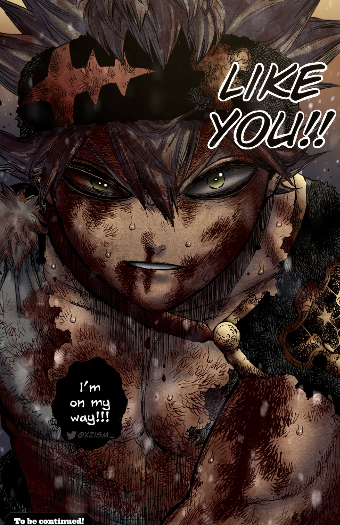 all black clover. — 🌸੭ु•↳ My Asta Edit! What do chu think about