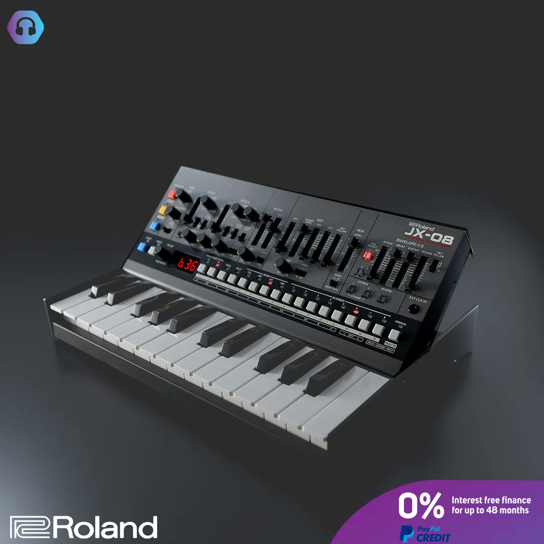 ScanProAudio's tweet photo. Debuted in 1985, Roland released the JX-8P and took hybrid synthesis to the next level with an innovative new analogue-digital voice. 

0% Finance available up to 24 months

Grab a slice of history here: https://t.co/lxMLMnA8iz

#scan #scanproaudio #korg #synth #scores #film https://t.co/B5TO9pEzAh