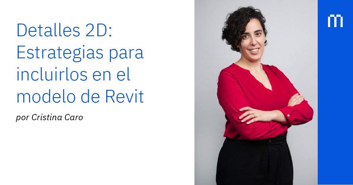 Los detalles #2D también forman parte del proyecto, aunque utilicemos metodología #BIM. En la siguiente guía explicamos diferentes maneras de compaginar ambos sistemas para sacarle el mejor rendimiento a nuestros recursos. bit.ly/3ukAMC9
#revit