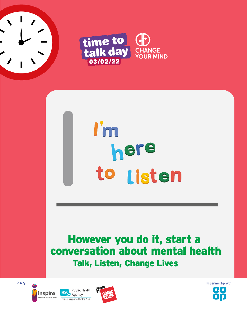 Today is #TimeToTalkDay, the nation’s biggest #MentalHealth conversation. It’s all about creating supportive communities where discussing mental health isn’t taboo. As an advocate for #WorkplaceWellbeing, we are always on hand to #talk and #support our colleagues