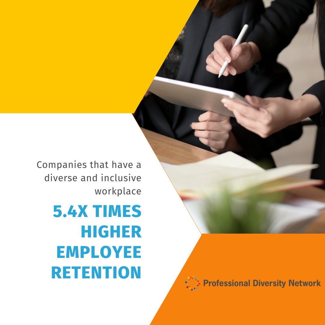 ProDivNet's tweet photo. When your company focuses on diversity and inclusion, you’re able to retain employees at a higher rate than your competitors. Let us help you with your recruitment needs by giving you 22% off! Use code: NEWYEAR2022 https://t.co/oWAH69egGd
