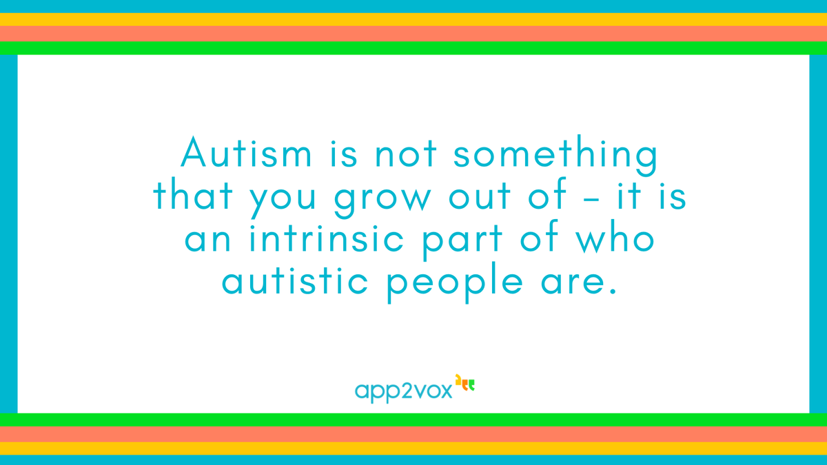 app2vox's tweet image. Some understanding and education of wider society could see the world open up so many more opportunities for equality for autistic people 😁

📖 What is Non-Verbal Autism? - ow.ly/4fc050HzM41

#app2vox #accessibleaccessibility #autismawareness #neurodiversity
