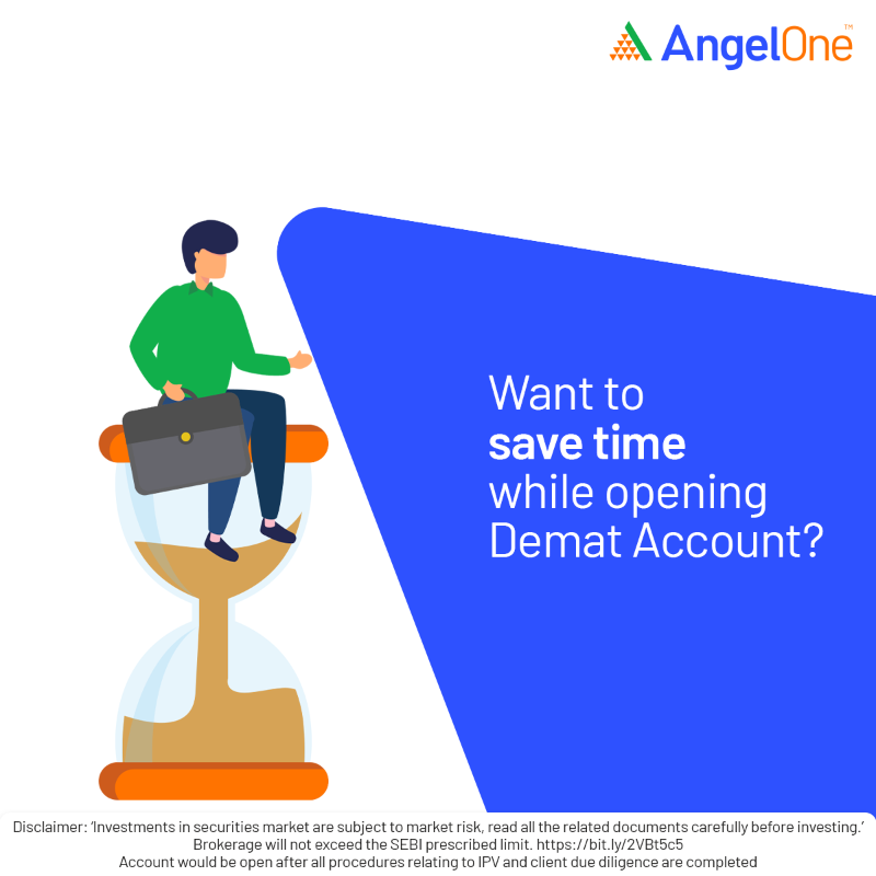 AngelOne's tweet photo. Don’t wait to open your Demat Account!
Angel One ke saath karo quick account open aur bano #VerySmartOne
Know more: https://t.co/emzrJUhRiC
#AngelOne #AngelOneForAll #QuickAccountOpening
