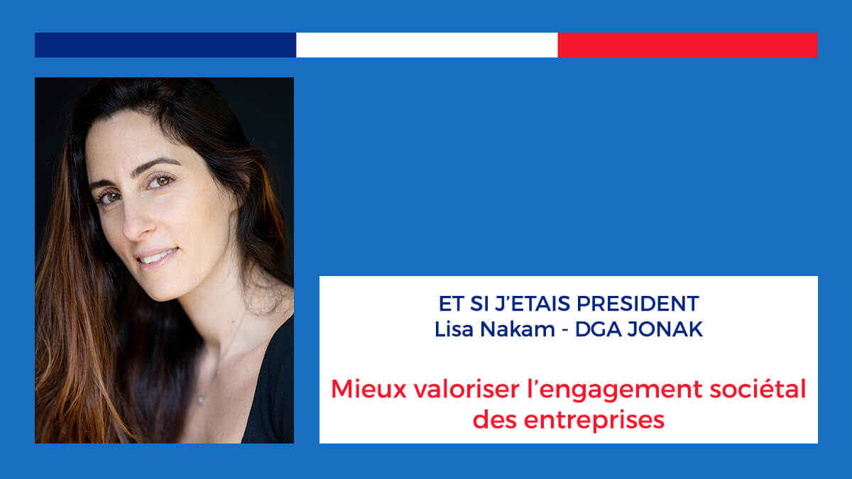 🎙️[ITW #EtSiJetaisPresident #RSE ] 
👉l’économie du pays devrait appliquer les méthodes #ecommerce pour optimiser le parcours citoyen !
A 3 mois des présidentielles, la parole est donnée à #LisaNakam, DGA <a href="/JonakParis/">Jonak</a> sur sa vision du France engagée.

mcfactory.fr/nos-emissions/…
