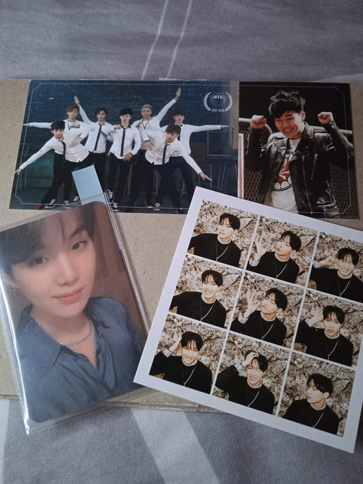 p_she_'s tweet photo. Yoongi, hoseok and jimin came home 💜 Thank you @kookiekart0613 they arrive safely and the pcs were also in good condition! 
#kookiebacks https://t.co/Wo77gZg3DA