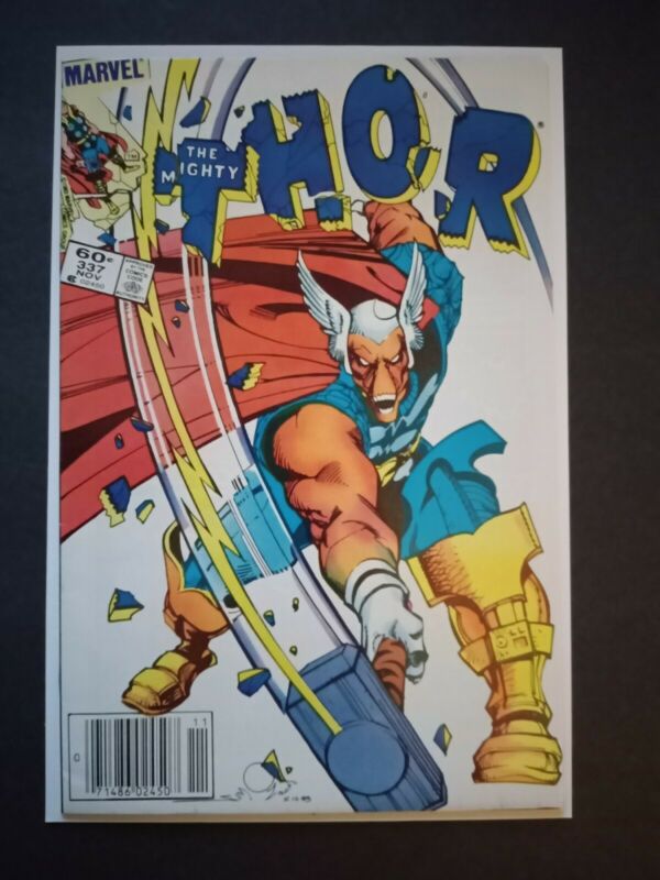 Thor #337 Vf- 1st Appearance Beta Ray Bill Newsstand Variant Marvel Comic  https://t.co/iocCZC2jNL https://t.co/hGgyixu4Cc