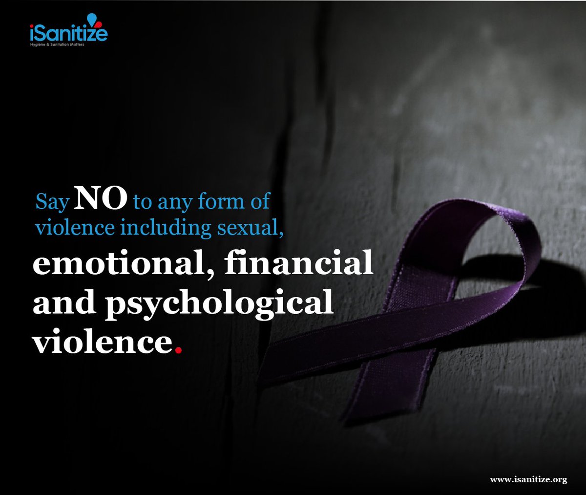 Say NO❌ to any form of violence including sexual, emotional, financial and psychological violence.
-----------------------------
#MHM #SRHR #WASH
.
#iSanitize #PeriodPower #MenstrualHygiene #Women
#PeriodTalk #EndPeriodPoverty #PeriodPoverty #Feminism #PeriodCramps #GirlPower
.