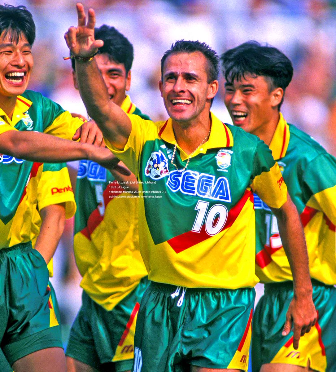 ピエール・リトバルスキー (ジェフ・市原） 横浜マリノス0ー5ジェフ