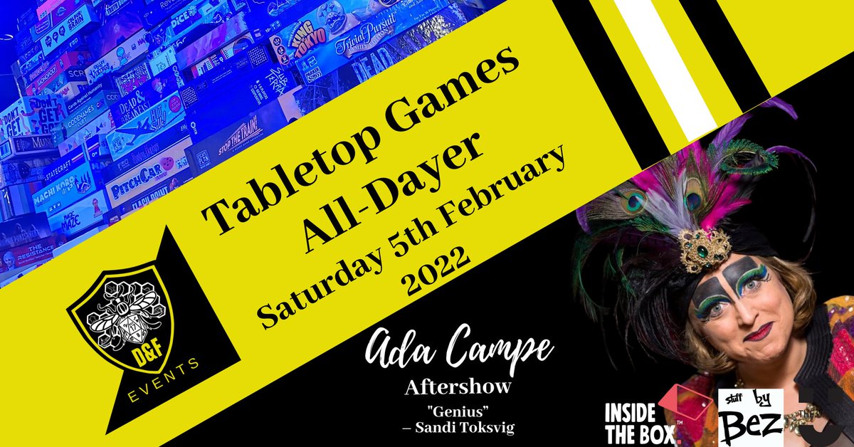 D_and_F_Events's tweet photo. Our All-Dayer event is nearly here and we're so excited.
If you'd like to join us, grab your tickets here = https://t.co/9EtHBSSV8U https://t.co/DphEIdBP6n