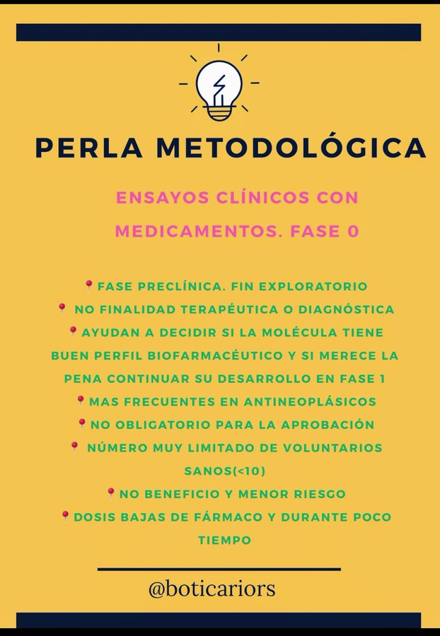 Hoy he participado en un ensayo clínico.
Como paciente.

He pensado en hacer algunas reflexiones para intentar visibilizar la importancia de esto.

En general,

¿qué significa ser paciente de un ensayo clínico?
#ensayosclinicos
#SinCienciaNoHayFuturo 

Minihilo 🧵