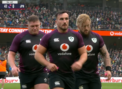 Murray_Kinsella's tweet photo. Rónan Kelleher has confirmed that the Leinster/Ireland front row have "absolutely not" given themselves a nickname yet.

Suggestions being accepted so have at it... https://t.co/g1xbprtaep