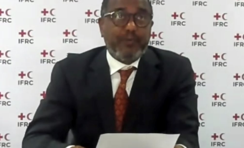 Interesting points from <a href="/IFRCAfrica/">IFRC Africa</a>’s <a href="/MukhieOmer/">Mohammed Omer Mukhier</a> on the need to strongly engage with communities. This is the way to overcome barriers to #COVID19Vaccine access – and of course increase uptake. #VaccinesWork