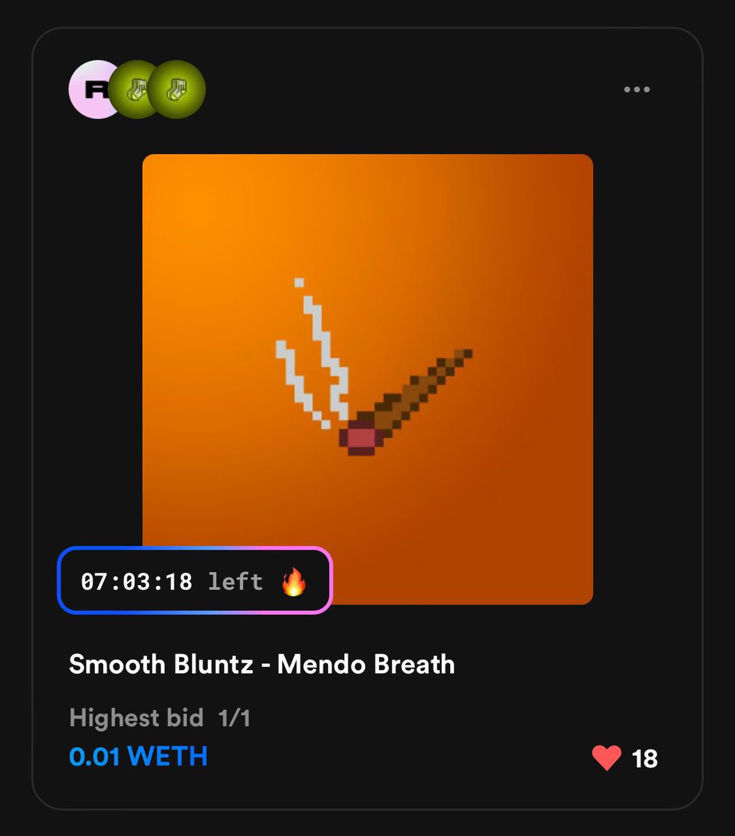 <a href="/jmccabefinearts/">Jon McCabe</a> <a href="/8bitartshop/">Olya</a> Hi I’m new to the community and trying to bring my close friends. I have convinced a few to buy. But now struggling with accepting the bid after auction. I know this seems a silly question but do I have to add funds to MetaMask ? Or can I wait until the gas fee is low enough?