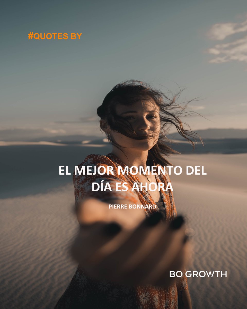 Nos gusta la reflexión del líder del movimiento de los #Nabis, #PierreBonnard, que nos invita a vivir el momento y olvidarnos de lo demás, sólo nosotros y en lo que estemos. 
#quotesbybogrowth #bogrowth #disfrutardelahora #recursoshumanos #powerofpeople