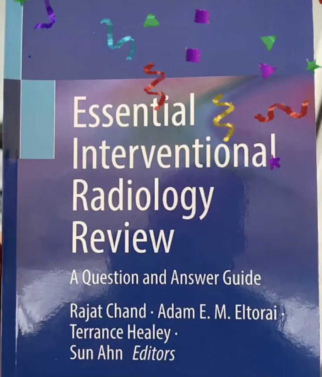 New IR revision book! 🤓🤓Nice work by my friend Raj Chand and his team! 💪💪 Good to see that the number of IR dedicated books for trainees is expanding ! @IR_juniors @_the_SRT #bookalert 🚨#IRbooks
