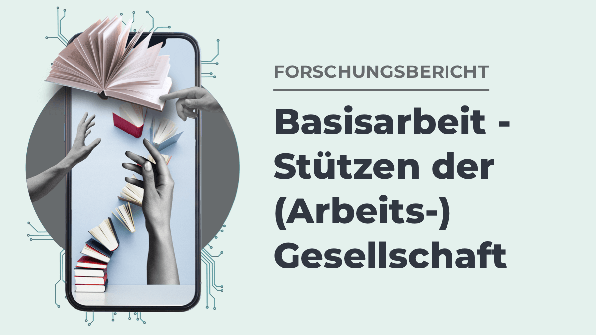 denkfabrik_bmas's tweet photo. #publishedpapers 📖 Unser neuestes Paper beleuchtet den Status quo der Basisarbeit und wagt einen Ausblick: #Basisarbeit wird nicht verschwinden, sich aber wandeln in einer digitalen #Arbeitsgesellschaft2040. @foresight_lab @VDIVDE_IT
https://t.co/E79fO0LkZa https://t.co/2zg8QeLBlc