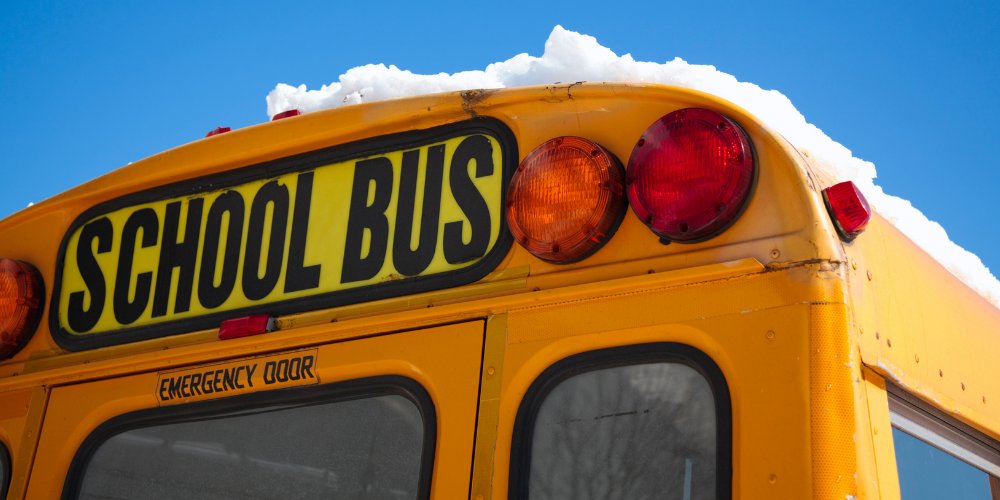 Student transportation is CANCELLED today (Thursday, February 3rd). Schools will remain open for in-person learning/support.