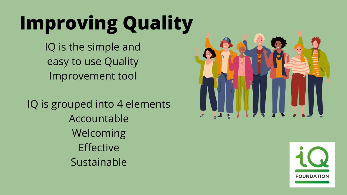 IQnotforprofit's tweet photo. Improving Quality was designed to be easy to use and written in plain english. Its based on 4 elements, why not book a place on our free workshop on 24th March to find out more.  https://t.co/vD7XR2VhFT https://t.co/3b1CSyo4KH