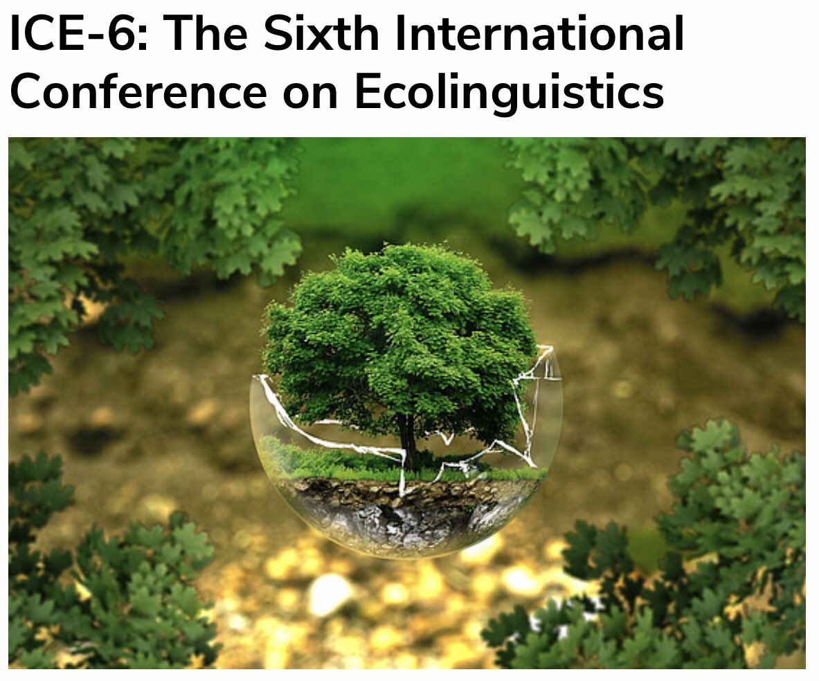 CIASGraz's tweet photo. Call for Papers: "Language, Time and Sustainability: Ecolinguistics For, With, After and Against the Future”
21 to 24 September 2022, Graz (Austria). 

Deadline for submissions is 31 March 2022‼️

For more information, please visit their website https://t.co/fnwZVpEJMu https://t.co/lQ10NiTyfN