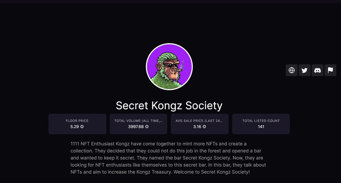 Secret Kongz Society tweet media