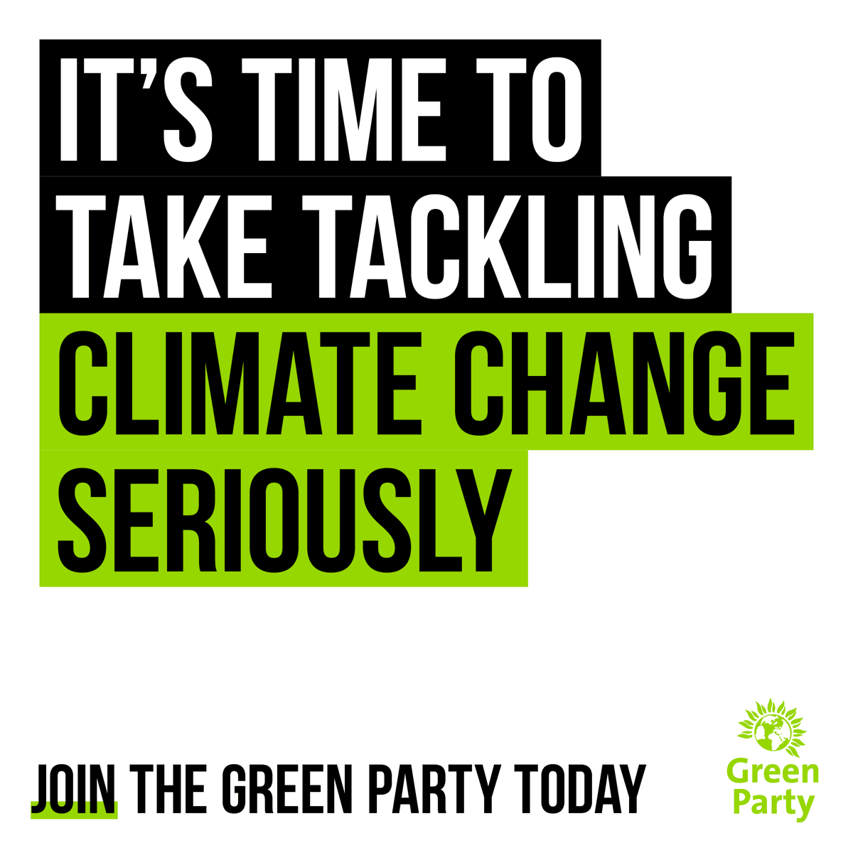 Whether it's approving new oil or cosying up to fossil fuel companies - other parties have made clear their lack of commitment to fighting climate change.

You can't 'both sides' it.

Join the only party truly committed to a #GreenFuture.

join.greenparty.org.uk