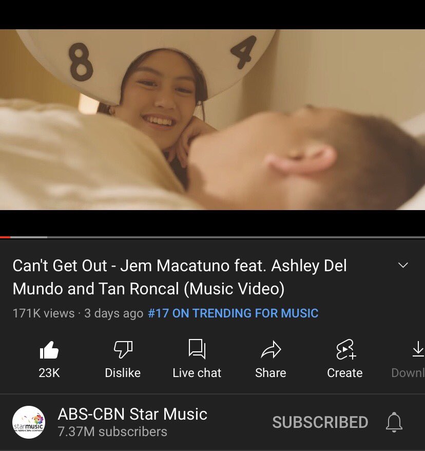 StarPopPH's tweet photo. We are still trending on Youtube for Music ❤️ Lezzgo @Jemmacatuns, and Team #AshTan @lallainashley and @tanredroncal! https://t.co/tP3vYjACeN