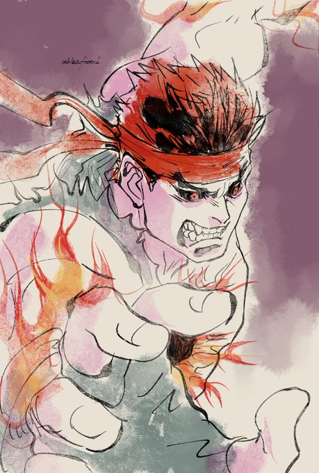殺意の波動に目覚めたリュウのtwitterイラスト検索結果