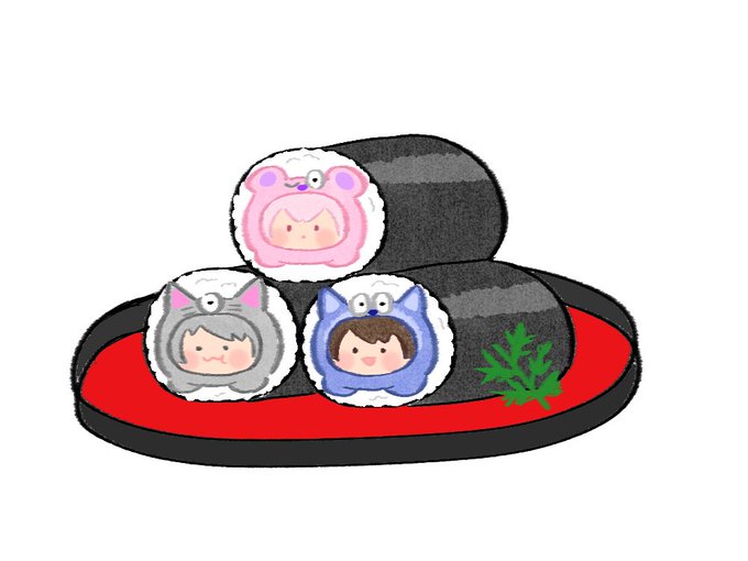 「multiple girls sushi」 illustration images(Latest)