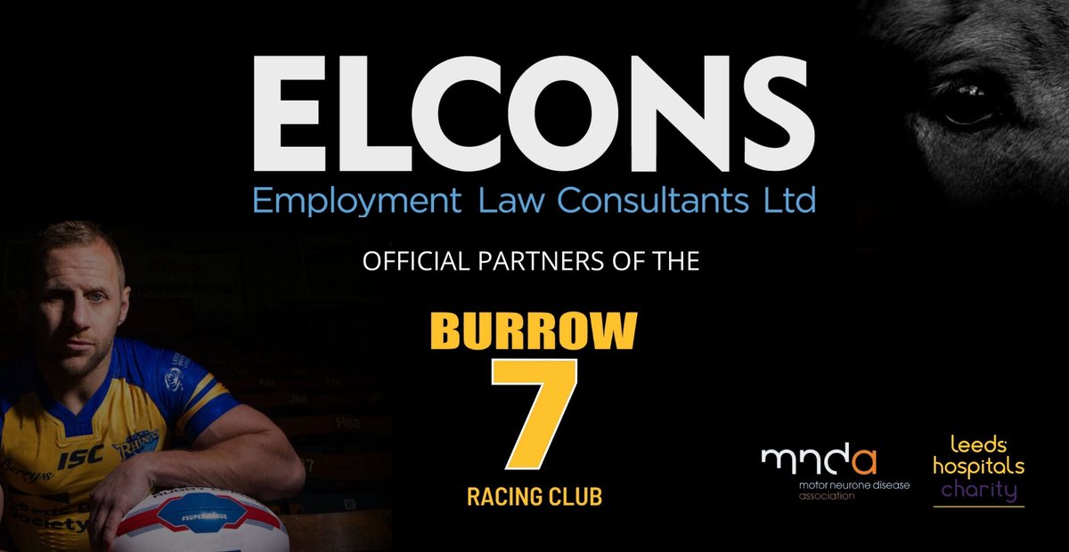 We are proud to announce Elcons are now official partners of the Burrow 7 Racing Club! elcons.co.uk/2022/02/02/elc… <a href="/Rob7Burrow/">Rob Burrow CBE</a> <a href="/mndassoc/">MND Association</a> <a href="/LDShospcharity/">Leeds Hospitals Charity</a> <a href="/Racing4B/">Racing4Business</a> #robburrow #leedshospitalcharity #mnd #mnda #leedsrhinos #charity 🐎👏