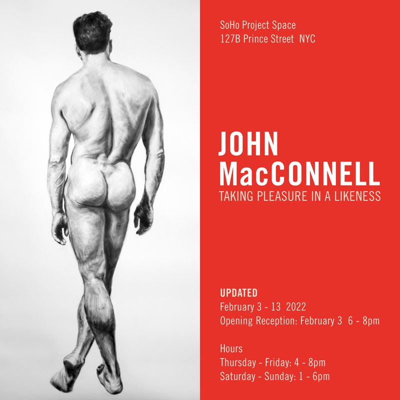 School of Visual Arts Alumni (@svanycalumni) on Twitter photo Alumnus <a href="/JohnMacConnell/">John MacConnell</a>'s exhibition "Taking Pleasure in a Likeness"
.
Opening:
Thursday, Feb 3, 2022 6-8p
Through Sunday, Feb 13
.
SoHo Project Space
127b Prince Street
New York City NY
10012 Alumnus <a href="/JohnMacConnell/">John MacConnell</a>'s exhibition "Taking Pleasure in a Likeness"
.
Opening:
Thursday, Feb 3, 2022 6-8p
Through Sunday, Feb 13
.
SoHo Project Space
127b Prince Street
New York City NY
10012