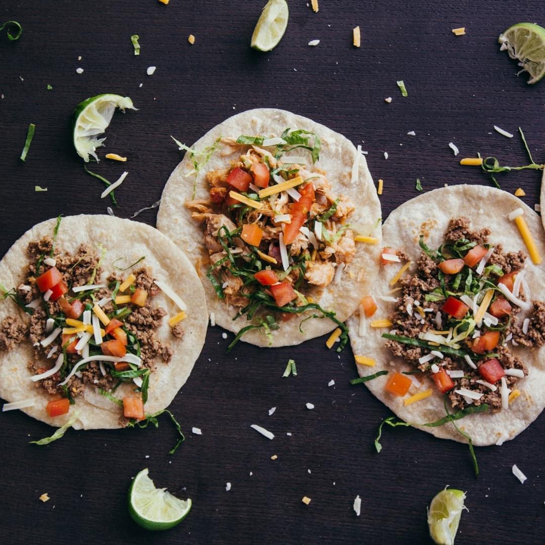 $1 Tacos - only on Tuesdays at On The Border 🌮 

Your choice of Carnitas, Chicken or Ground Beef. 

Limit 2 tacos with any purchase per person.