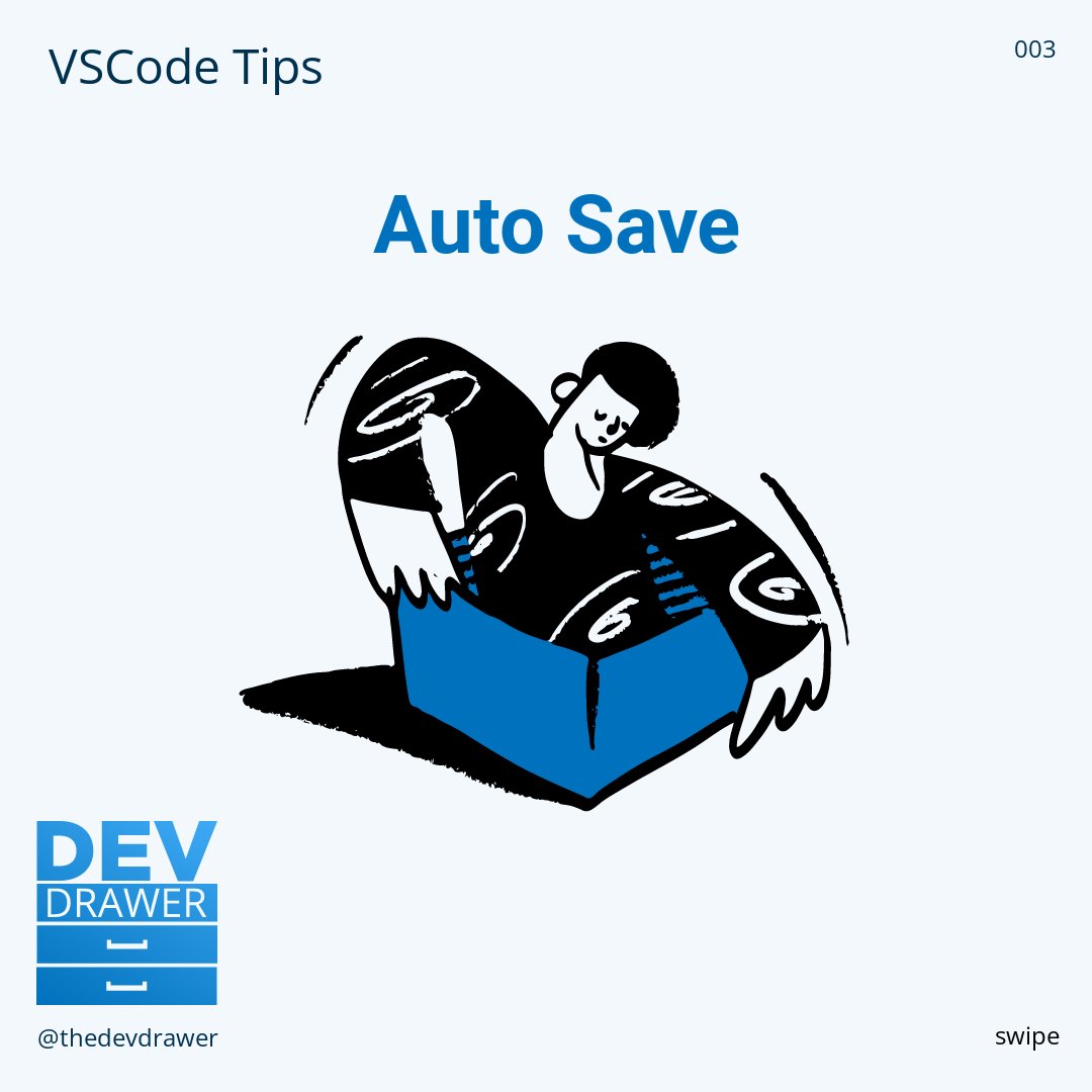 thedevdrawer's tweet image. In my upcoming tutorial, learn how to make @code work better and quicker to make you a more productive #developer. Join me for the premiere at 4PM CST: youtu.be/y37oIDJcSYM