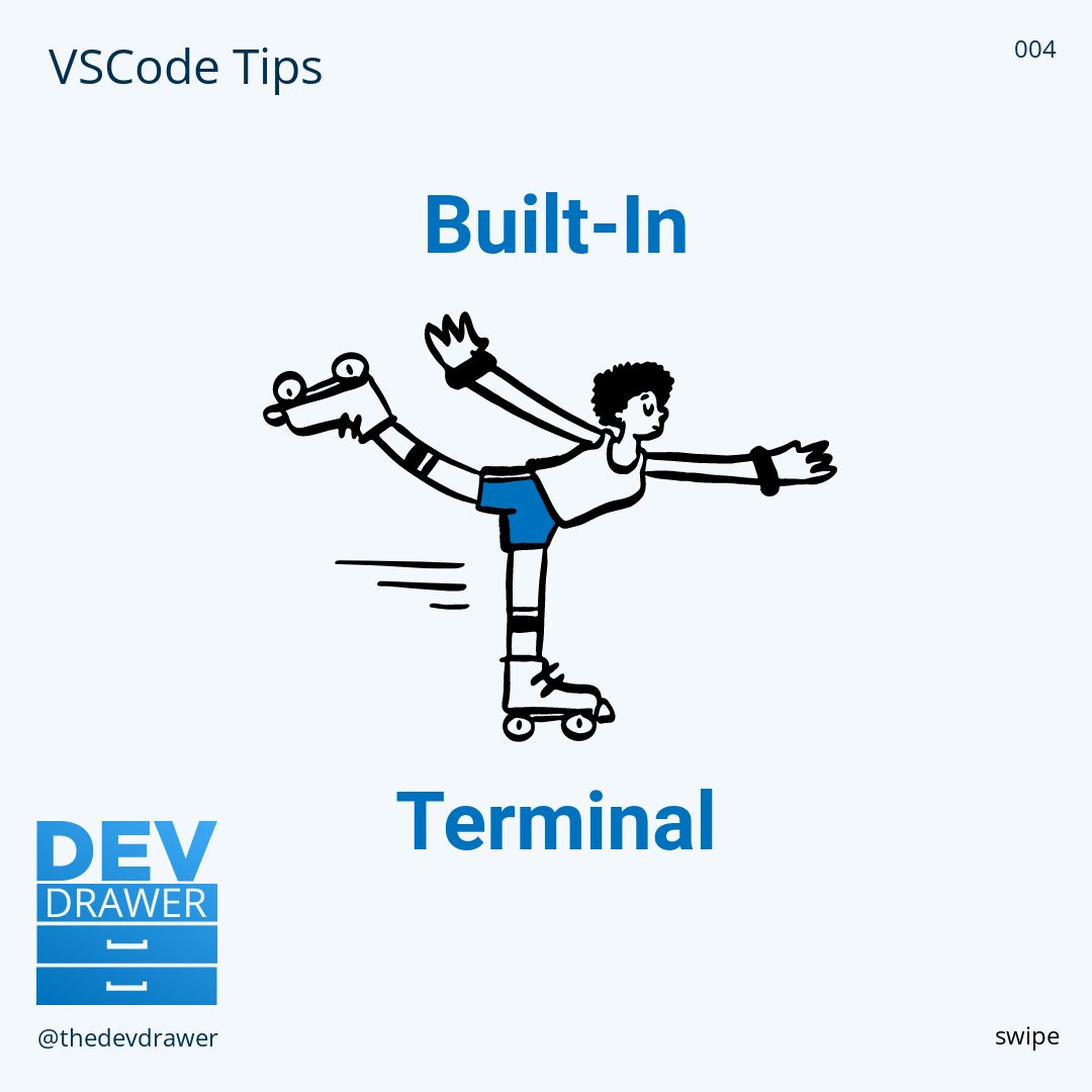 thedevdrawer's tweet image. In my upcoming tutorial, learn how to make @code work better and quicker to make you a more productive #developer. Join me for the premiere at 4PM CST: youtu.be/y37oIDJcSYM