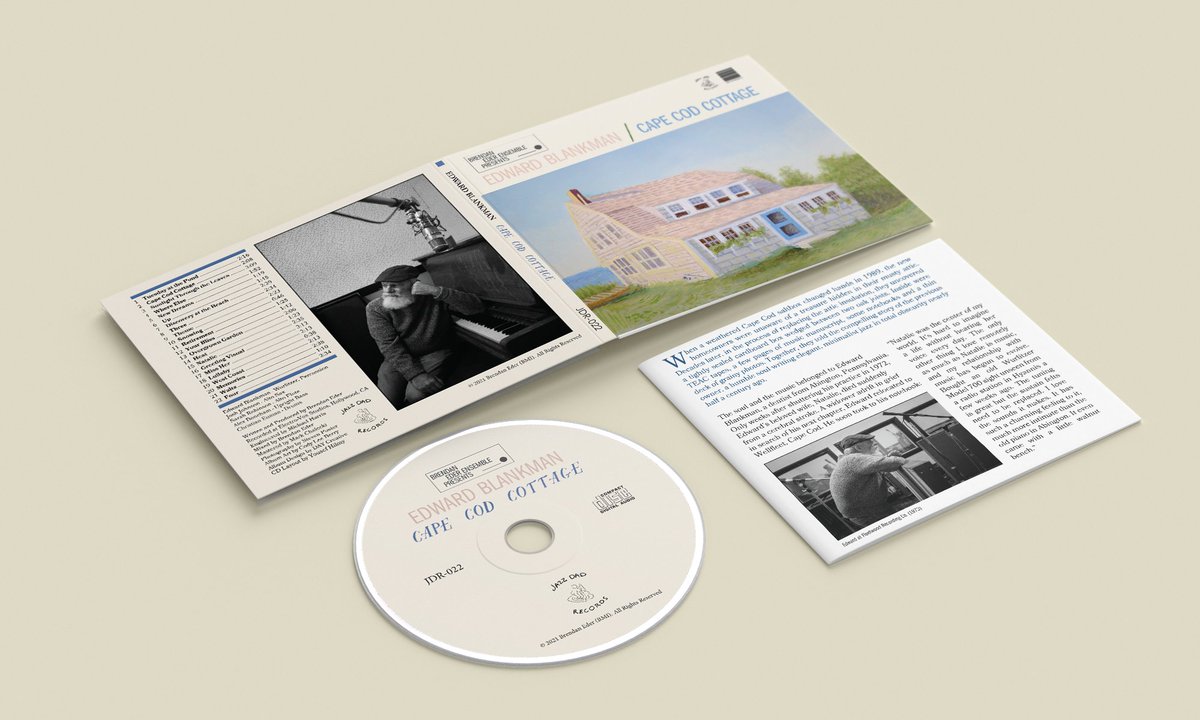 Brendan_Eder's tweet photo. LPs sold out, BUT I have CDs! Check out this minimalist jazz concept album on Bandcamp Friday. https://t.co/kqnwQKLQut 
 "Love the concept, love the execution, guaranteed smiles." - Charlie Moonbeam. #Jazz  #BandcampFriday @Bandcamp #capecodcottage https://t.co/5wmy0LMIvY