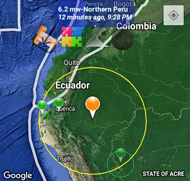 CycloneAnalyser's tweet photo. A Shallow strong #earthquake occurred in #Peru #Ecuador border in #Andeas near #Cuenca .
Strong shaking can be observed.take precautions & don't be afraid. https://t.co/TiehpUHk4H