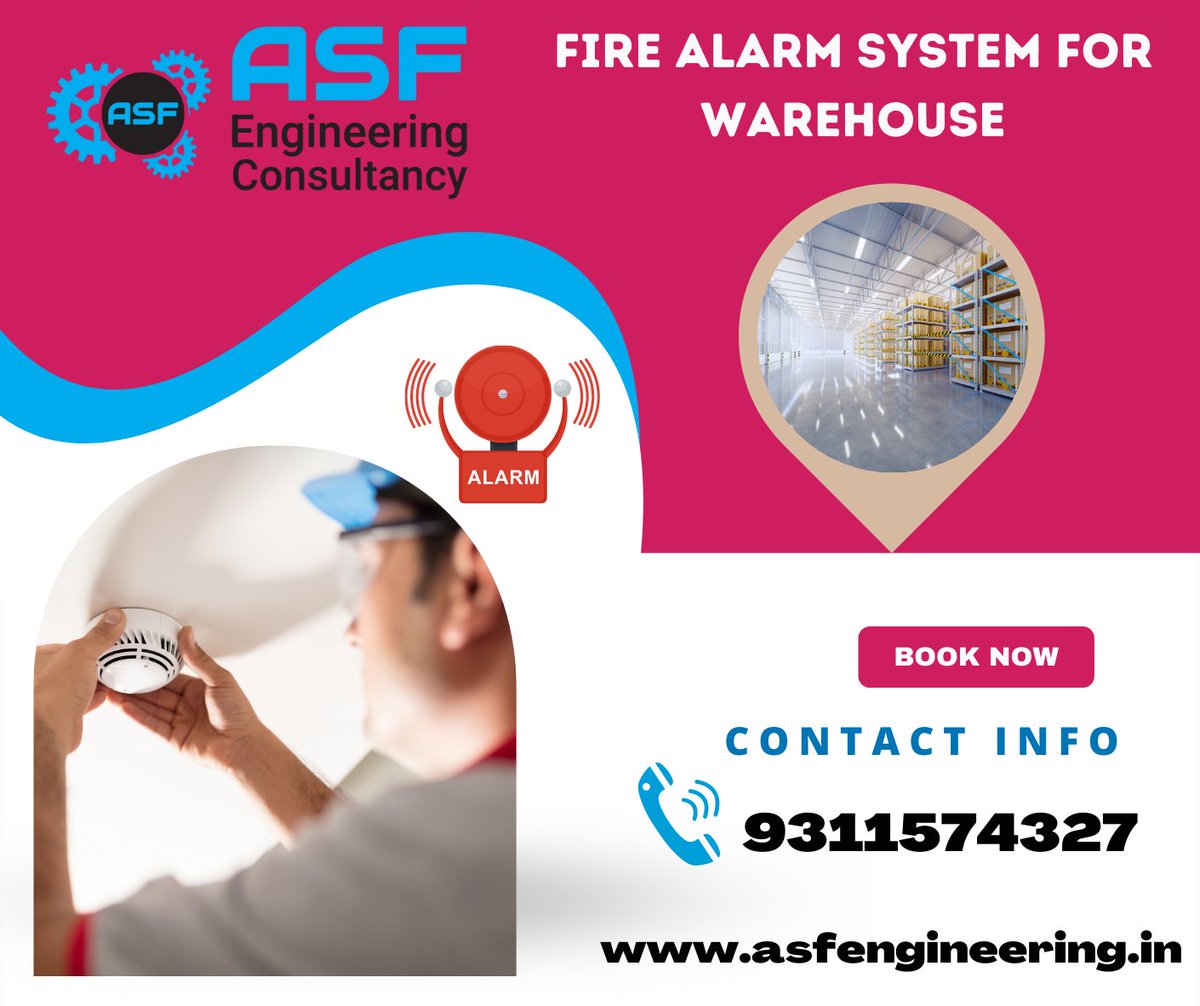 asfengineering's tweet image. !! Are you exploring the best agency for Warehouse Fire Alarm System Installation &amp;amp; Maintenance at affordable rates?  visit ASF Engineering Consultancy.
#Firealarmsystemforwarehouse #FireAlarmSystemInstallation
asfengineering.in/fire-alarm-sys…