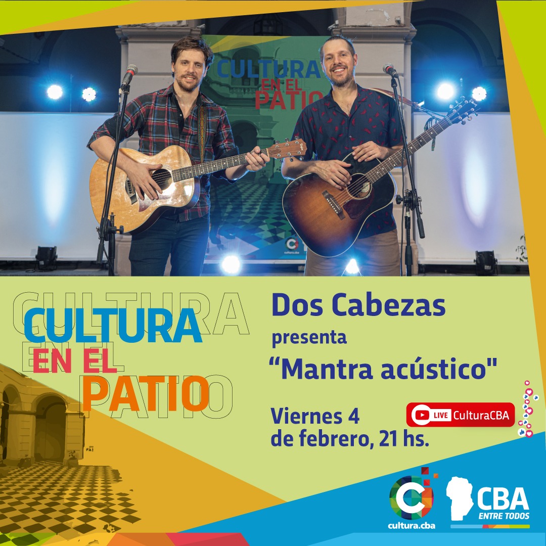 Viernes 21 hs desde los canales de <a href="/AgCbaCultura/">Cultura CBA</a>