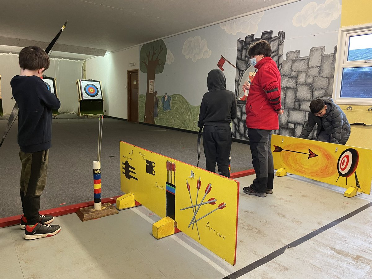 ElcocksMiss's tweet photo. Group 7 has started their archery! https://t.co/7iezzG4E04