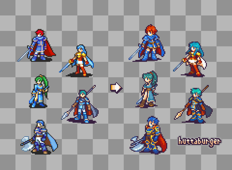 RT @huttaburger: Fire Emblem sprites redrawn https://t.co/AgJktcJXHD