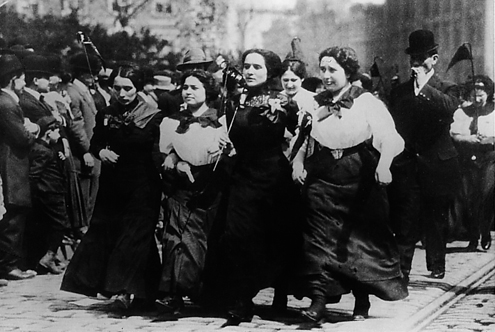 Women are a crucial component in defeating a dominant power. They give moral legitimacy to causes and often prevent governments from using deadly force. 'One cop can handle ten men,' one official complained during a 1912 labor strike, 'but it takes ten cops to handle one woman!'