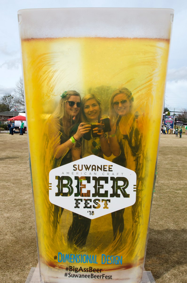 We'd like to give a huge shoutout to one of our event sponsors, Dimensional Designs! Thank you for always bringing your creativity to Suwanee Beer Fest and decking out our tents!! We are so grateful for our partnership ☘️🍻