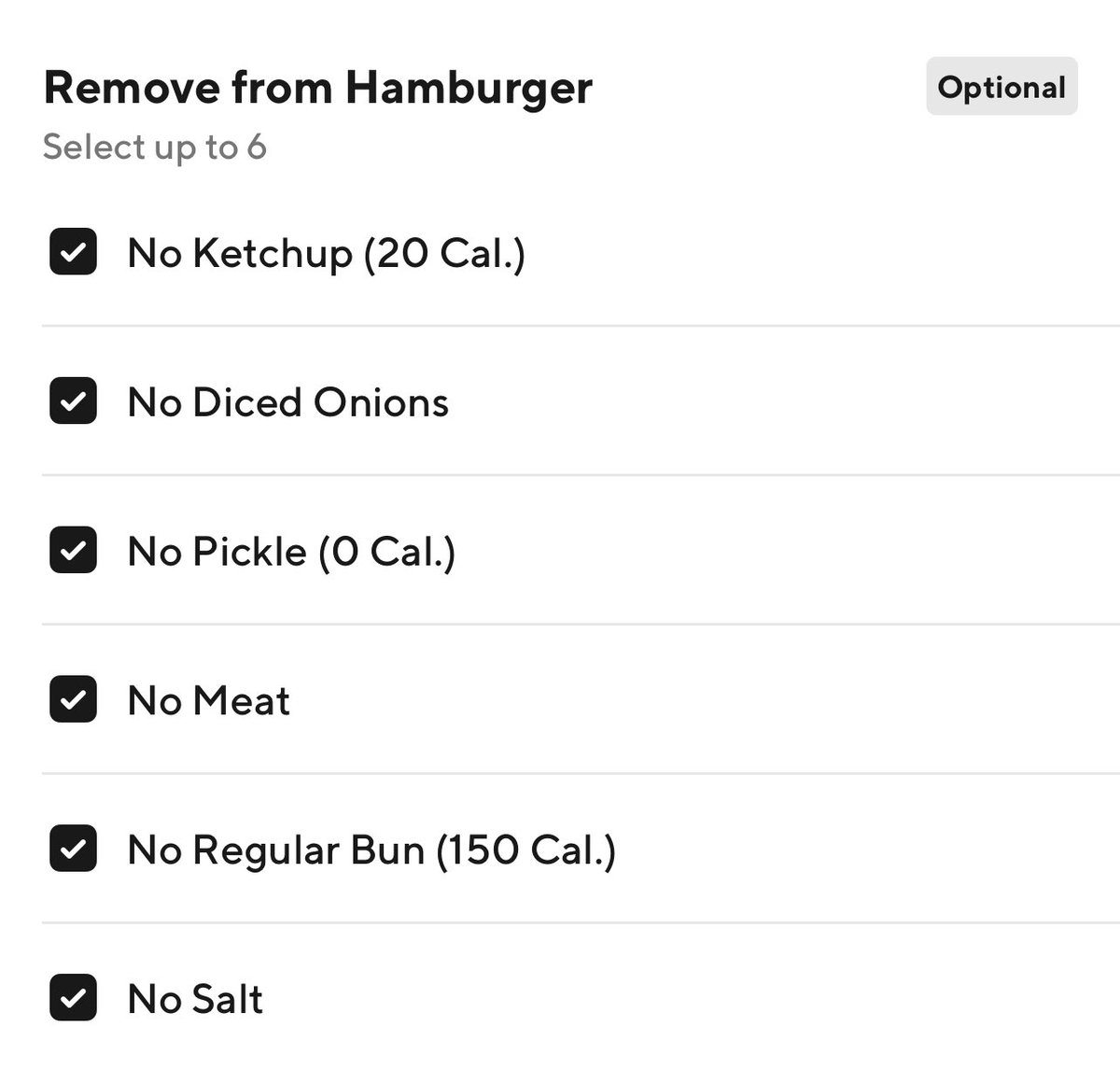 what do you guys think about my mcdonalds order? W or L?